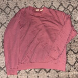 Women’s Levi pink crewneck